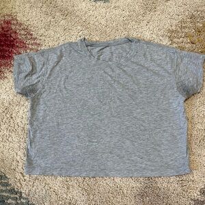 Lululemon boxy crop top